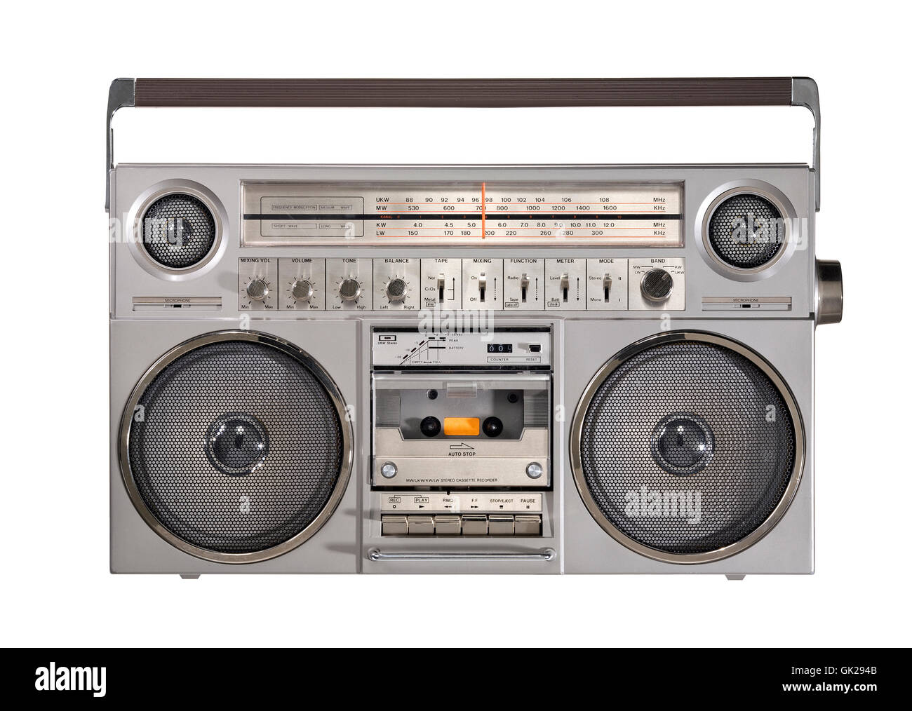 ghetto blaster Banque D'Images