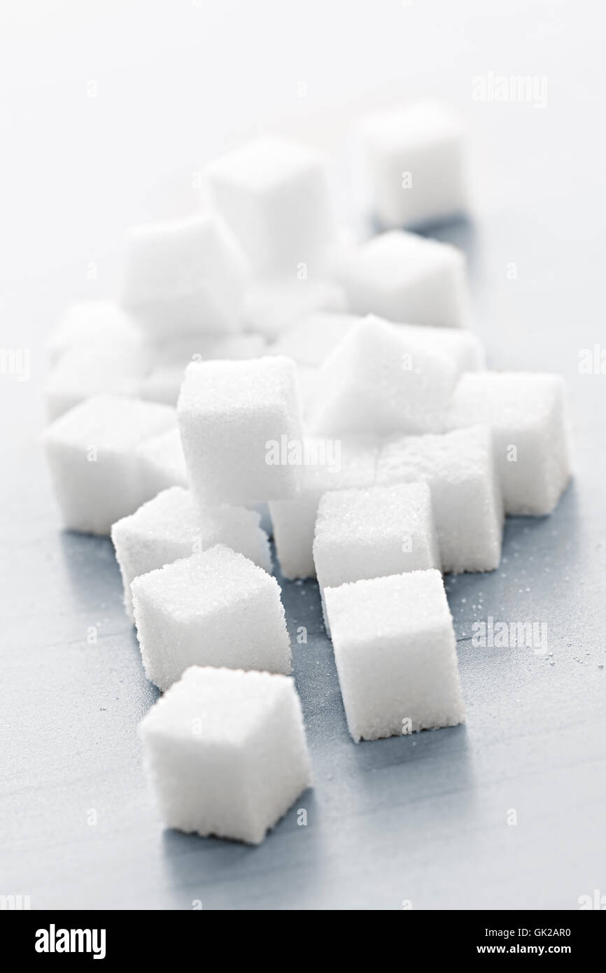 Sweet sugar cube Banque D'Images