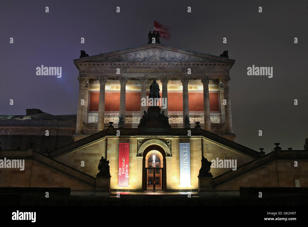 La durée de l'exposition art berlin Banque D'Images