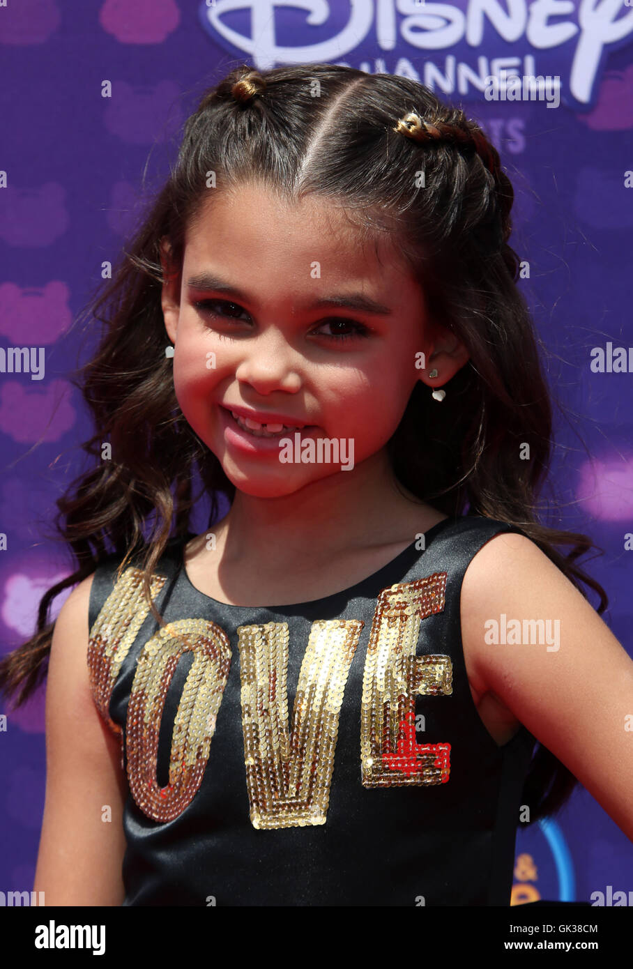 2016 Disney Radio Music Awards au Théâtre Microsoft - Arrivées comprend : Ariana Greenblatt Où : Los Angeles, California, United States Quand : 30 Avr 2016 Banque D'Images