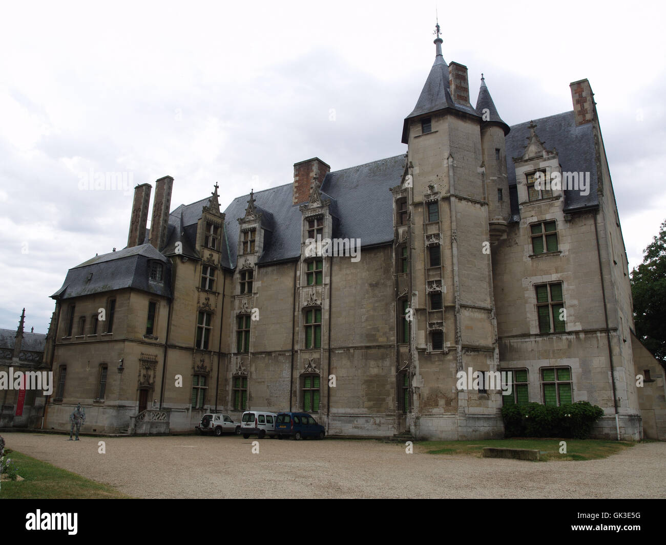 Musée d'Evreux 6 Rue Charles Corbeau, 27000 Evreux, France Le Musée d'Art-Histoire-Archéologie Banque D'Images