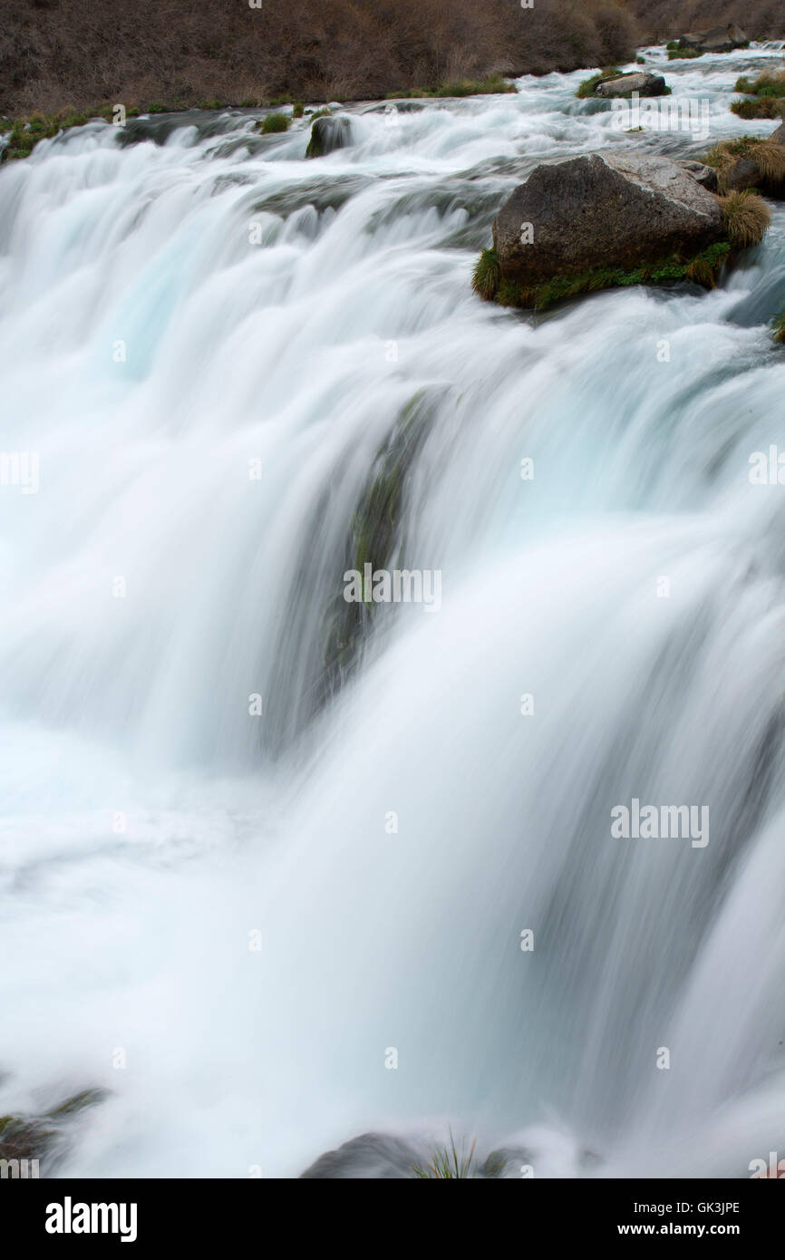Cascade de Box Canyon, Mille Springs State Park, Earl M. Hardy Box