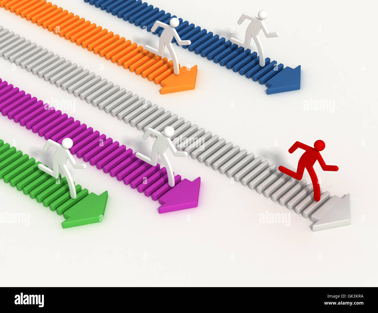 Modèle sport sports Banque D'Images