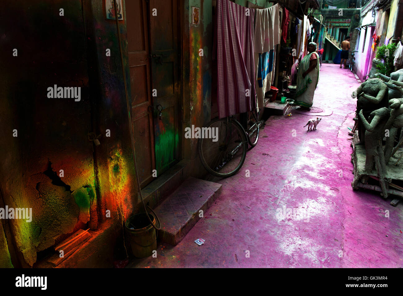 10 Mar 2012, Calcutta, Bengale occidental, Inde --- Calcutta, West Bengal, India --- Image par © Jeremy Horner Banque D'Images