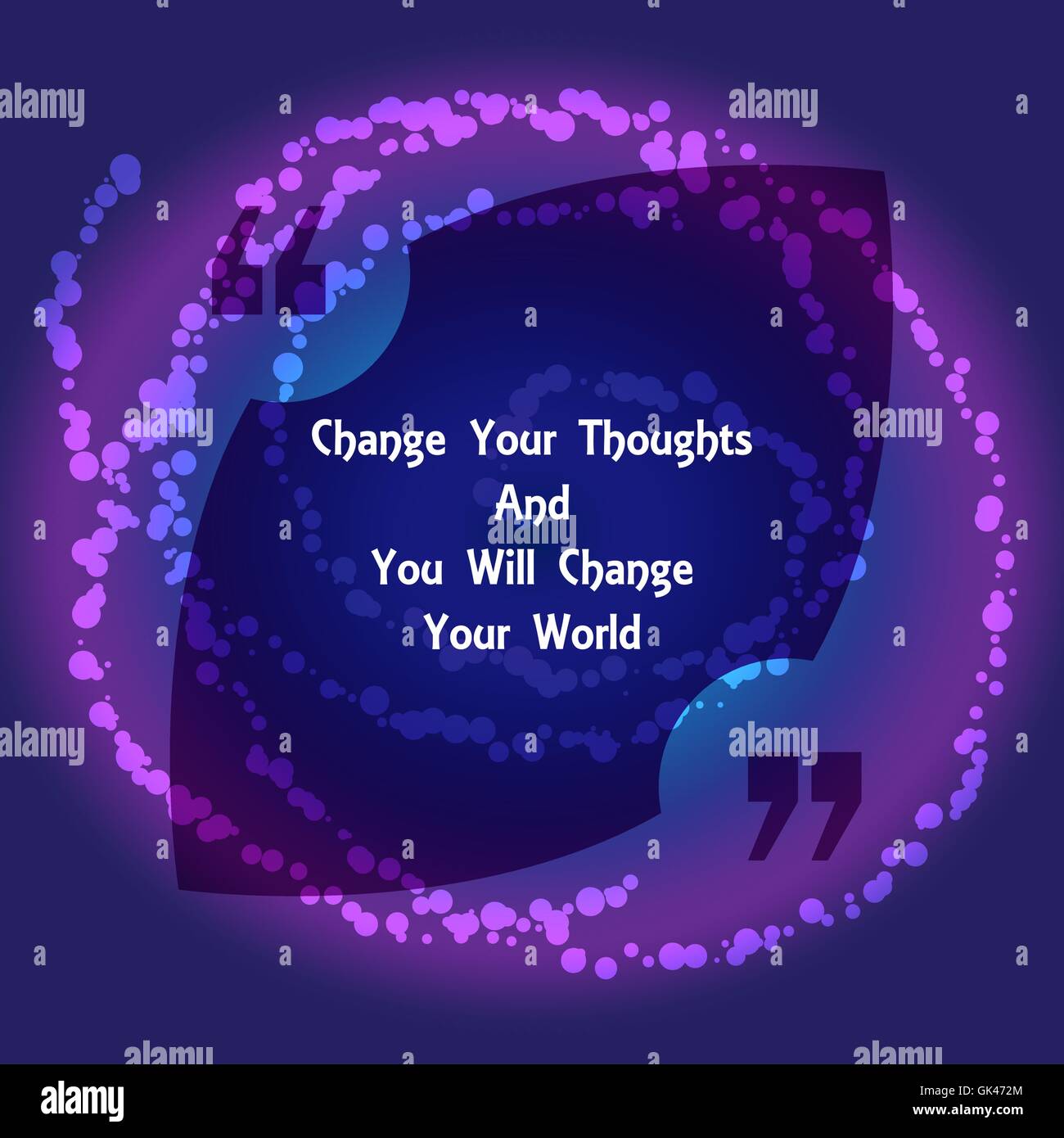 La Nature Et L Ecologie De Modele Square Citer Bulle De Texte En Forme De Feuille Citation De Motivation Changez Vos Pensees Et Vous Ch Image Vectorielle Stock Alamy
