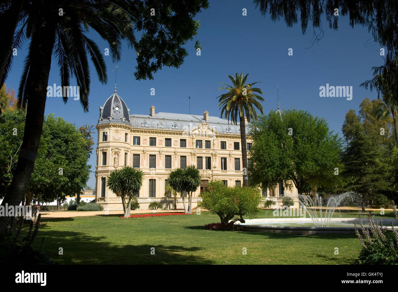 Jerez de la Frontera, Espagne --- Terrain de l'école royale andalouse d'art équestre --- Image par © Jeremy Horner Banque D'Images