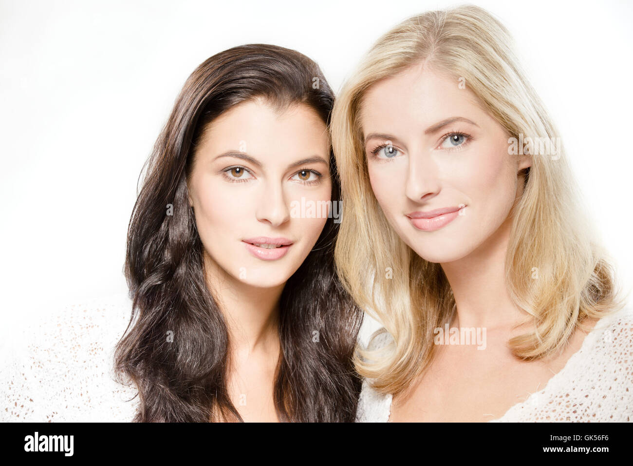 Woman portrait soeurs Banque D'Images