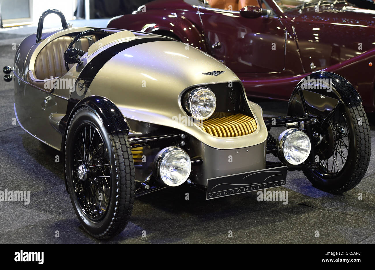 Sar le Prince Michael de Kent s'ouvre le salon automobile de Londres 2016 à Evolution Battersea Park comprend : Morgan Où : London, Royaume-Uni Quand : 05 mai 2016 Banque D'Images