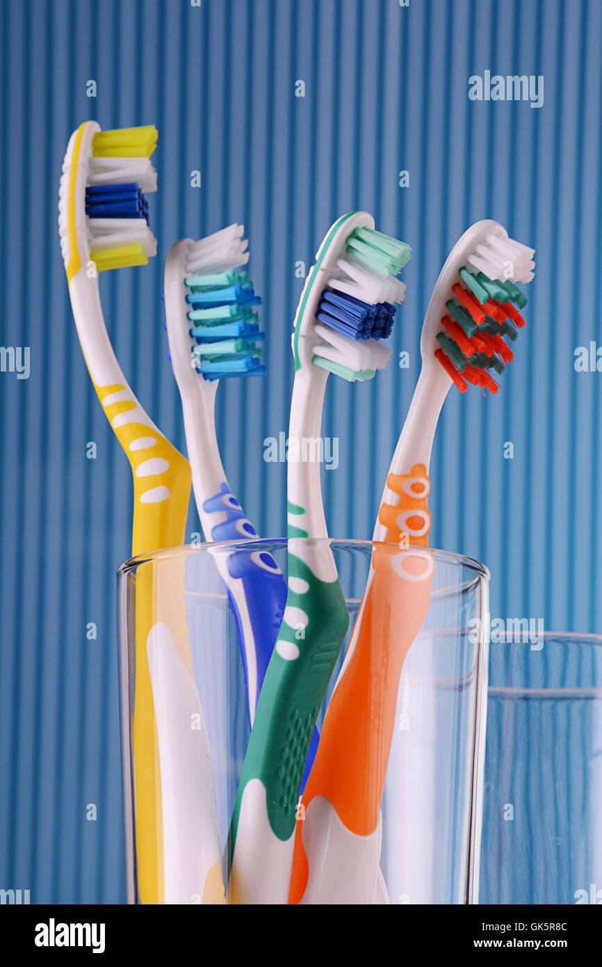 Dentifrice dents santé Banque D'Images