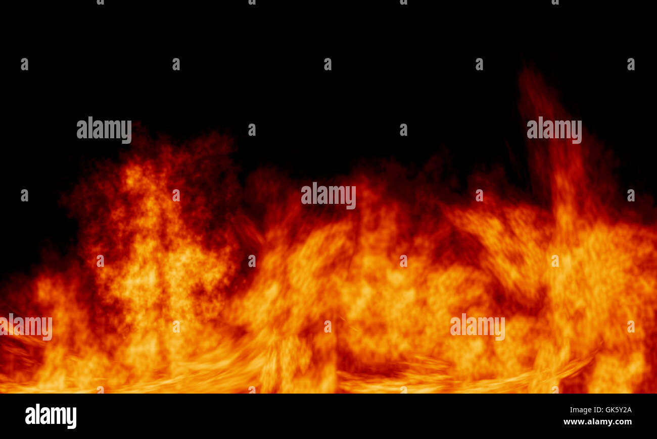 Fond de feu Banque D'Images