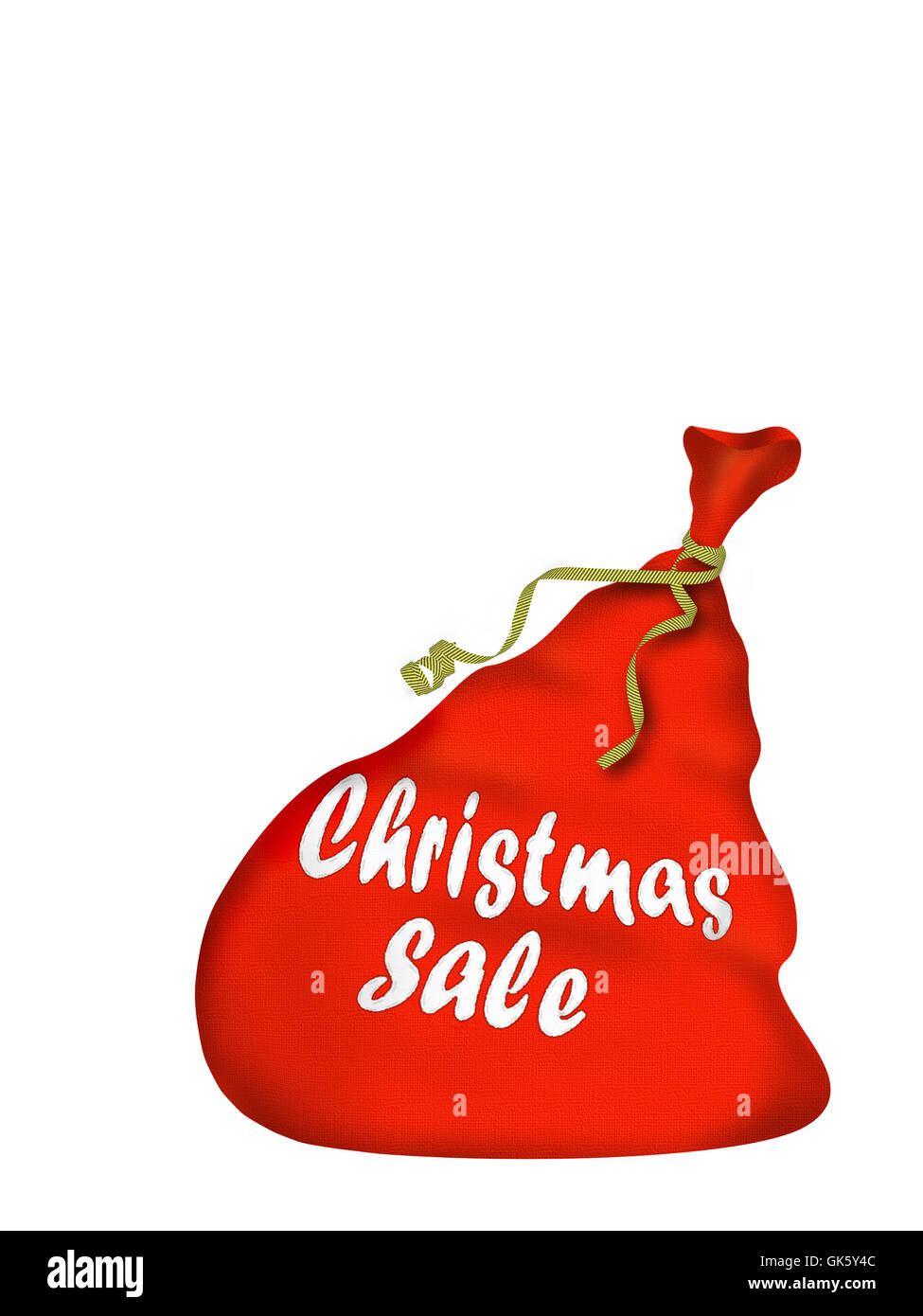 sac Santa Banque D'Images