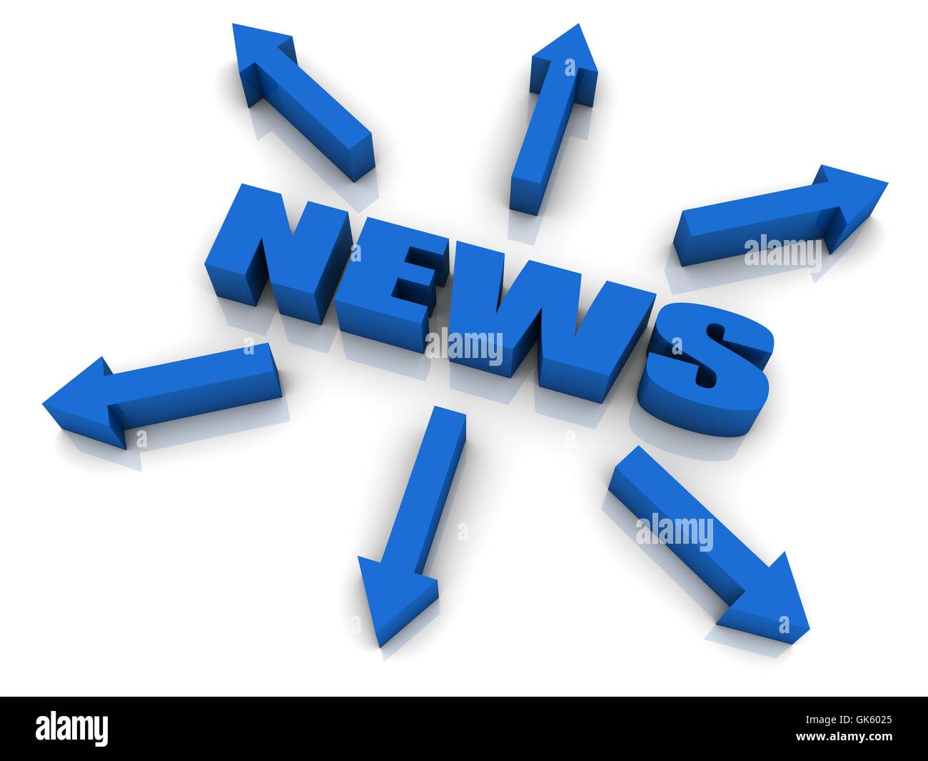 Répandez la nouvelle Banque D'Images