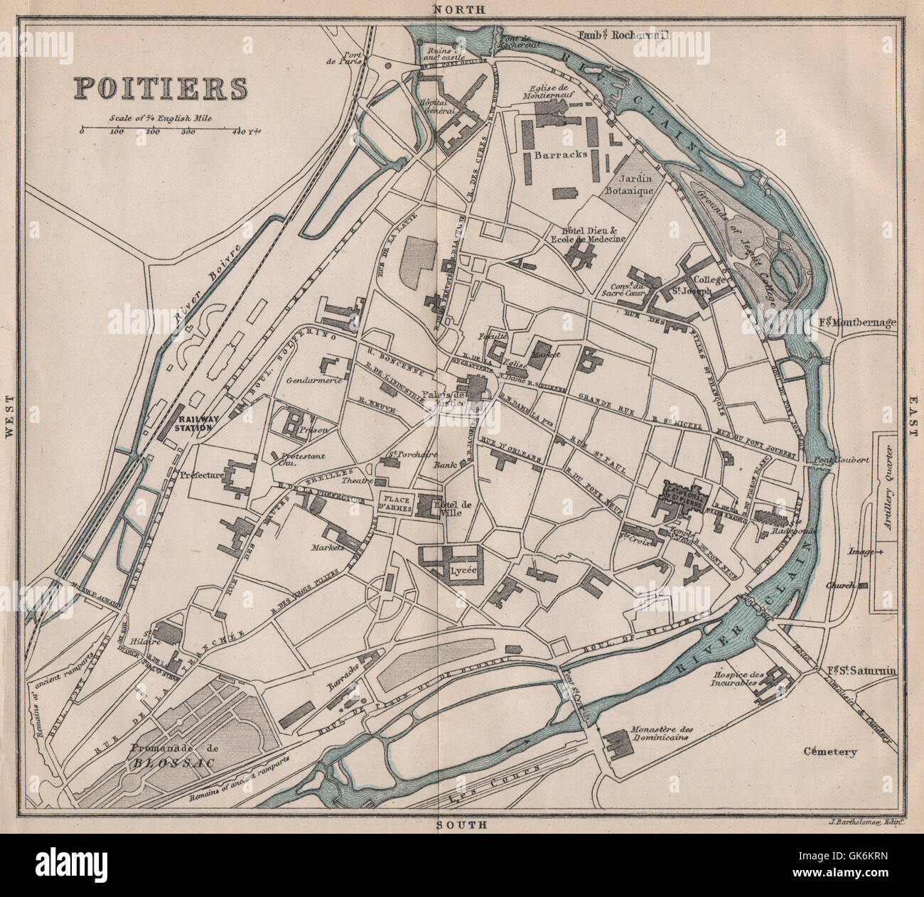 Plan De La Ville De Poitiers Ville Antique De La Ville Vienne 15 Carte Antique Photo Stock Alamy Plan De La Ville De Poitiers Ville Antique De La Ville Vienne 15 Carte Antique Photo Stock Alamy