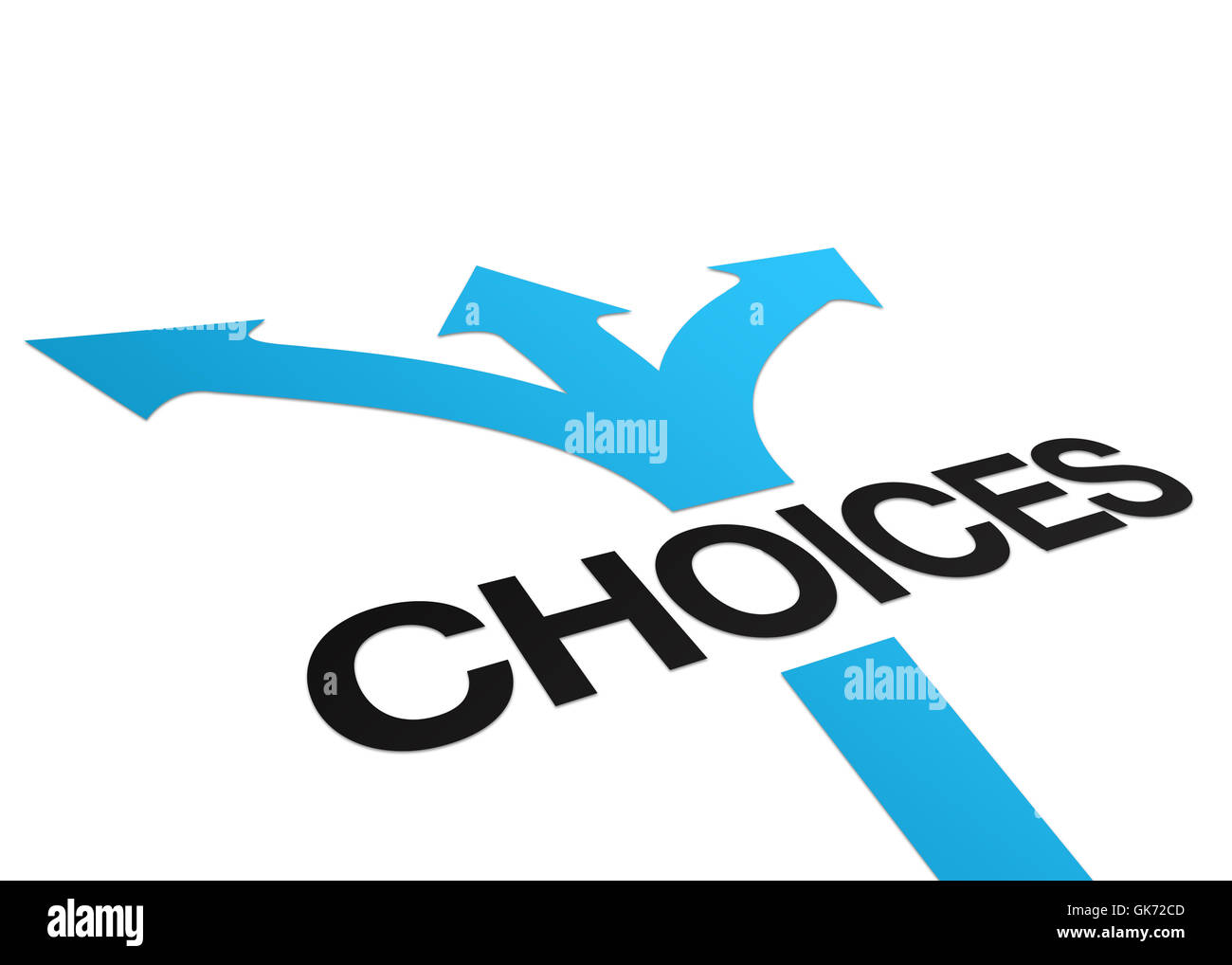 Confusion direction mess Banque D'Images