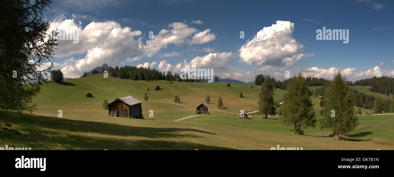 Montagne randonnée pédestre randonnée Banque D'Images