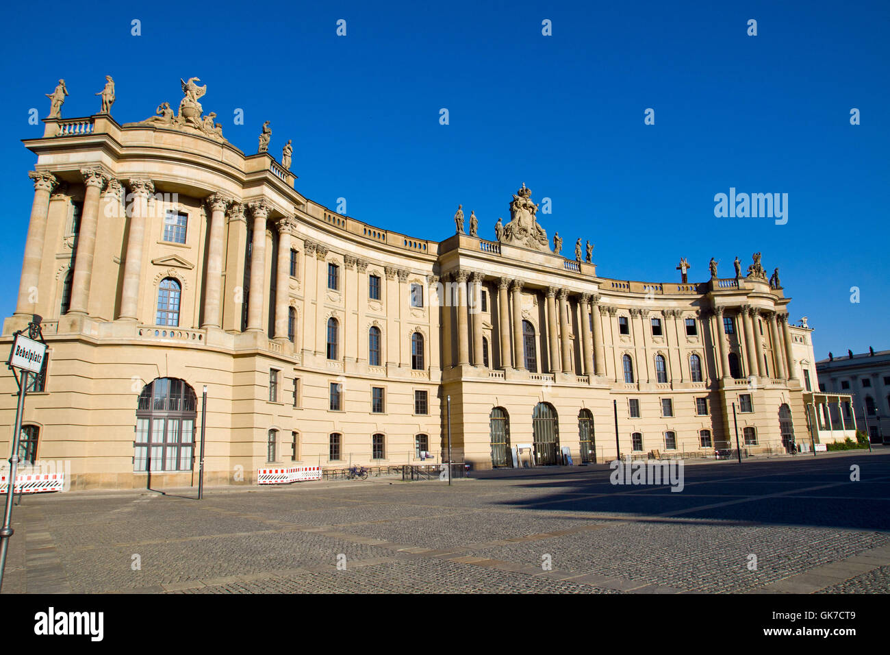 L'ancienne bibliothèque à Berlin Banque D'Images