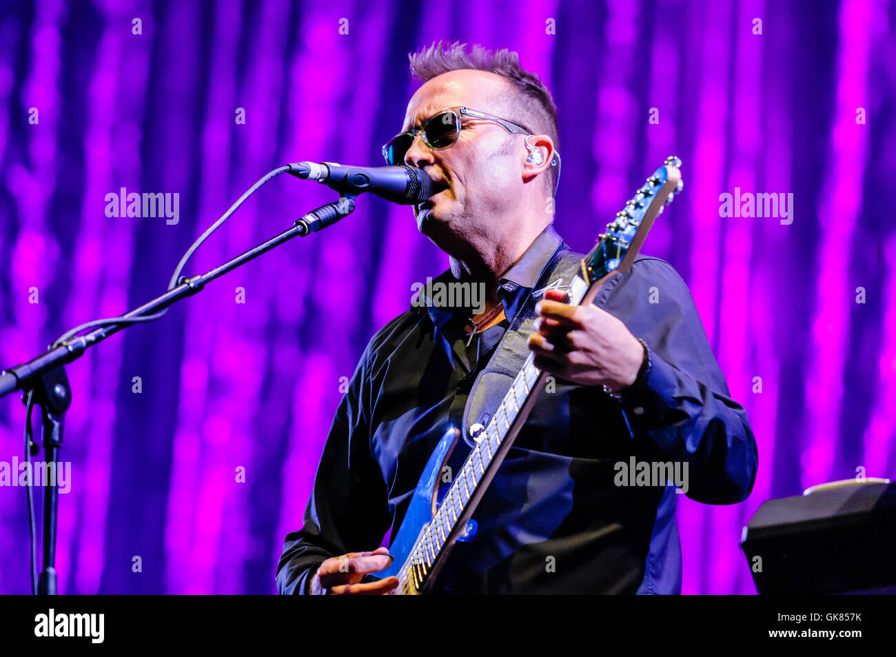 Belfast, Irlande du Nord. 18 août 2016 - The Corrs jouer Belsonic Festival Crédit : Stephen Barnes/Alamy Live News Banque D'Images