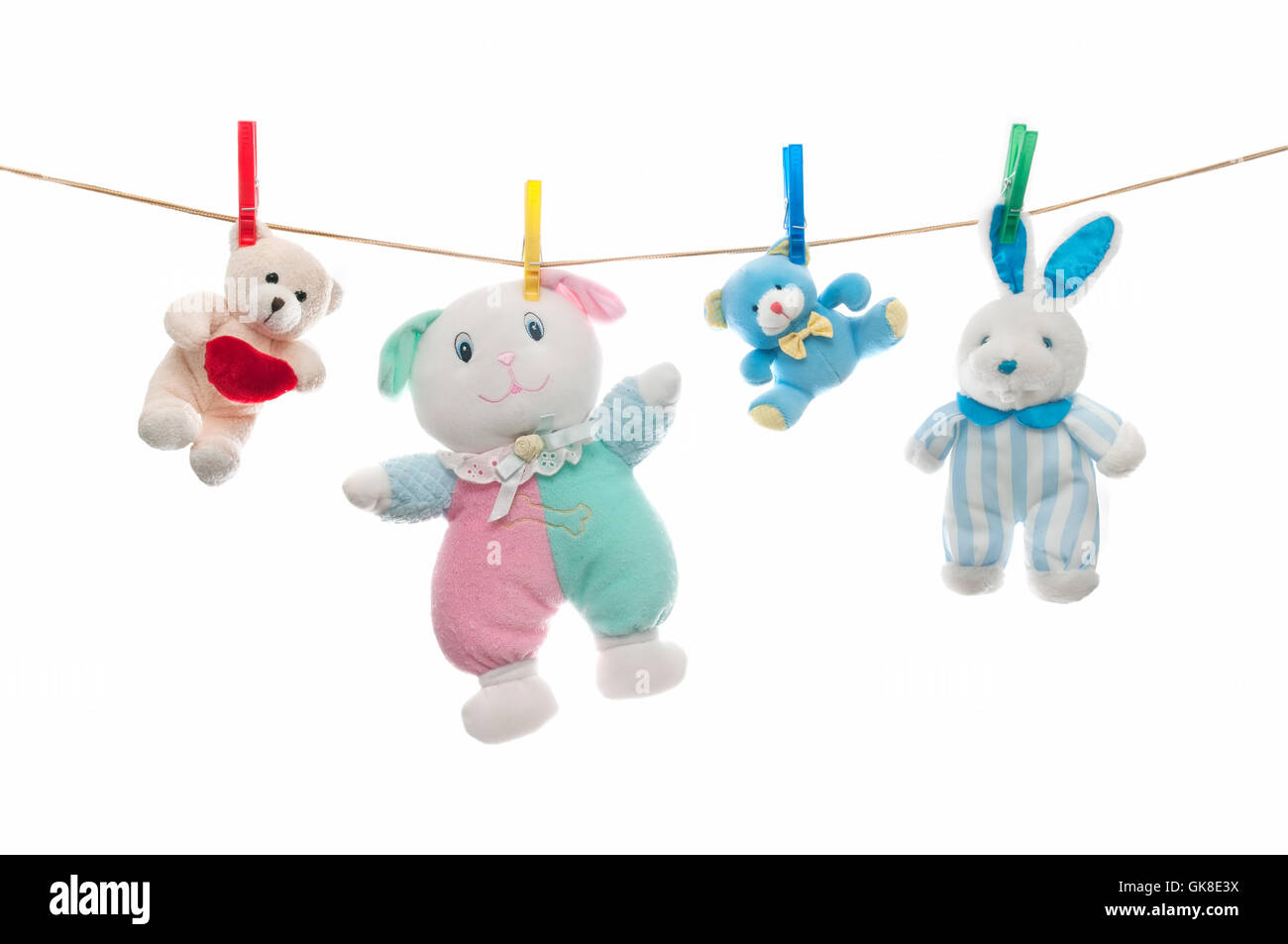 Ours en peluche de maternité Banque D'Images