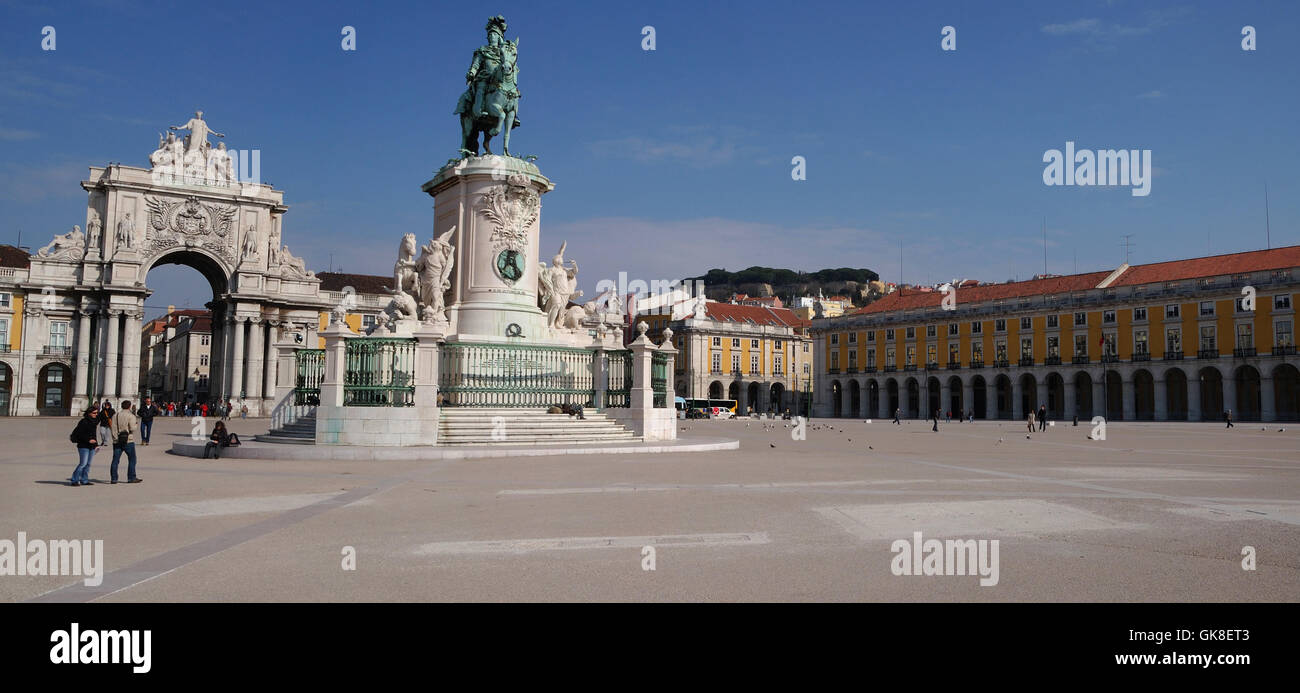 Banal Lisboa Portugal Banque D'Images