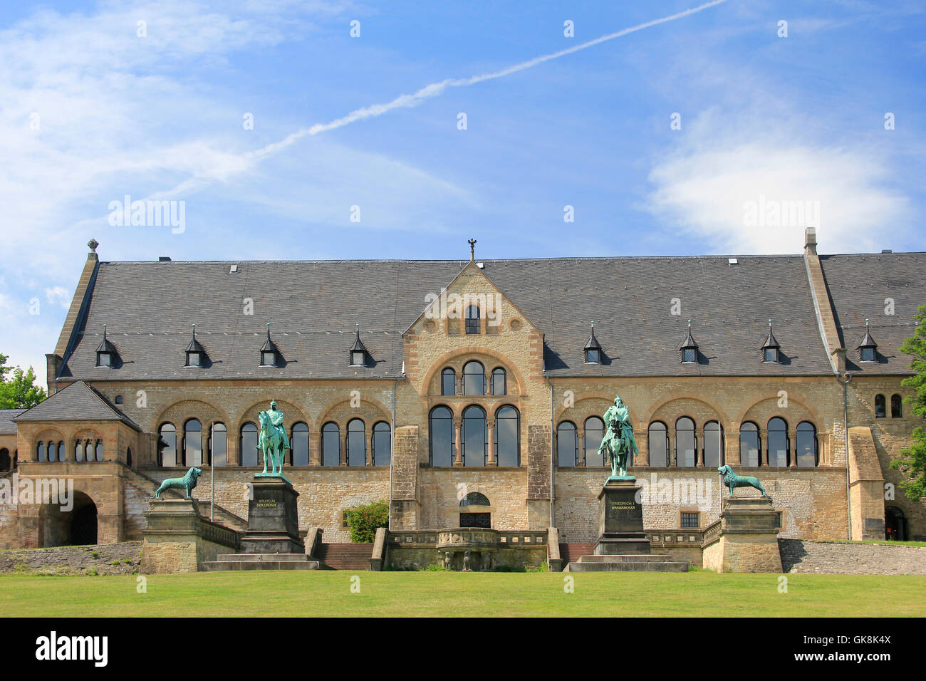 Goslar kaiserpfalz Banque D'Images