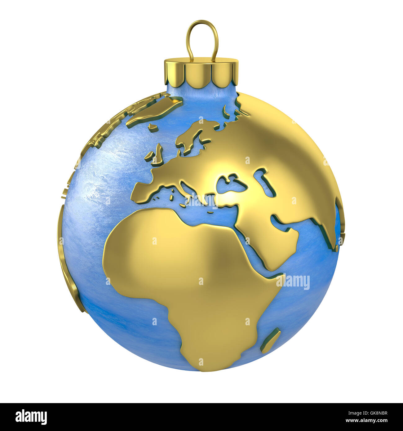 Noël jouets globe Banque D'Images