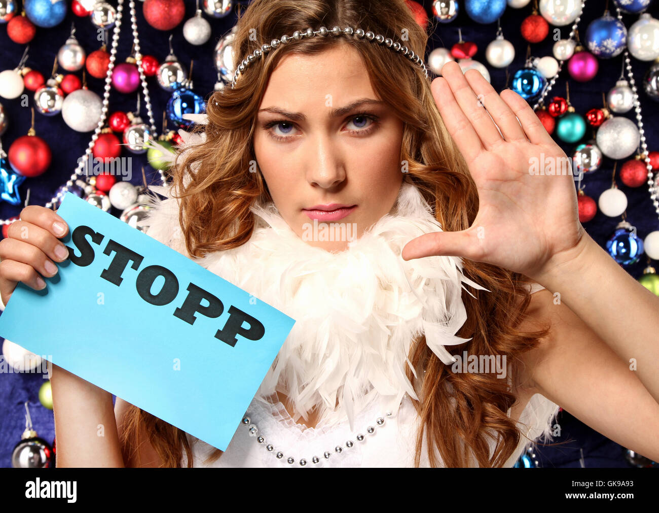 Femme ange anges Banque D'Images