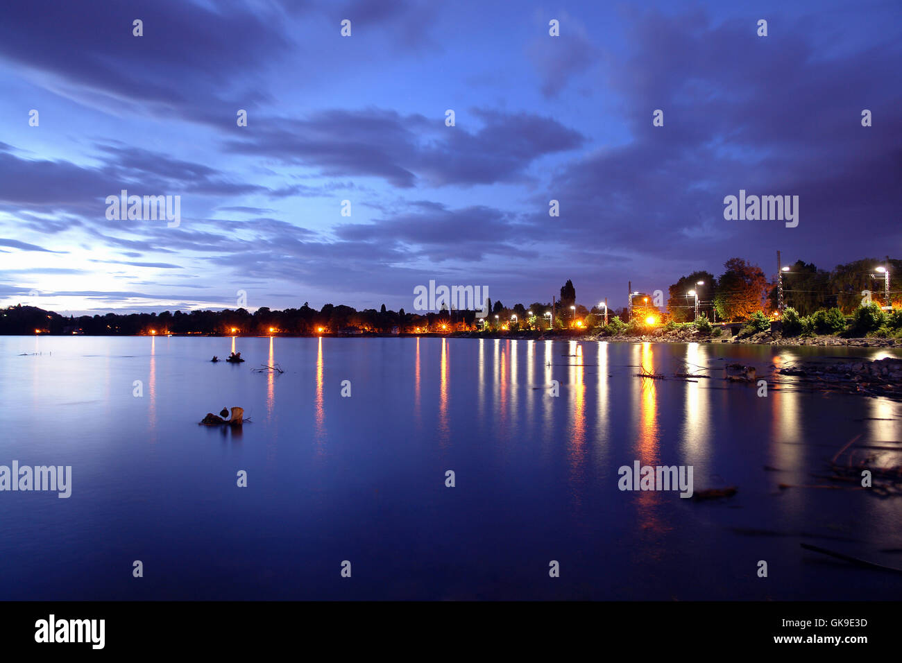 Le lac de Constance Banque D'Images