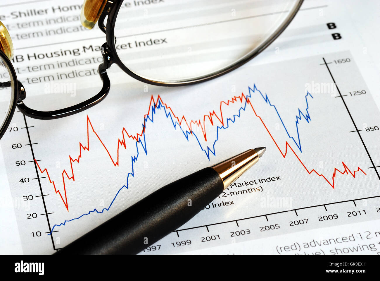 Modèle de tableau de stratégie Banque D'Images