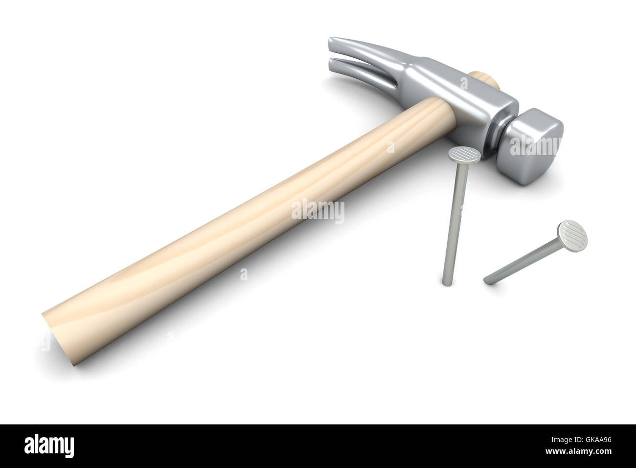 Isolé de l'objet de l'outil Banque D'Images