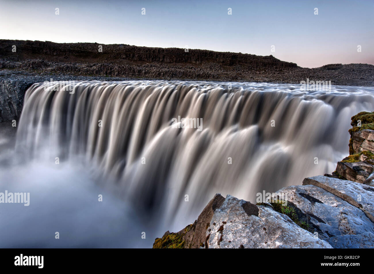 Islandais Islande cascade Banque D'Images