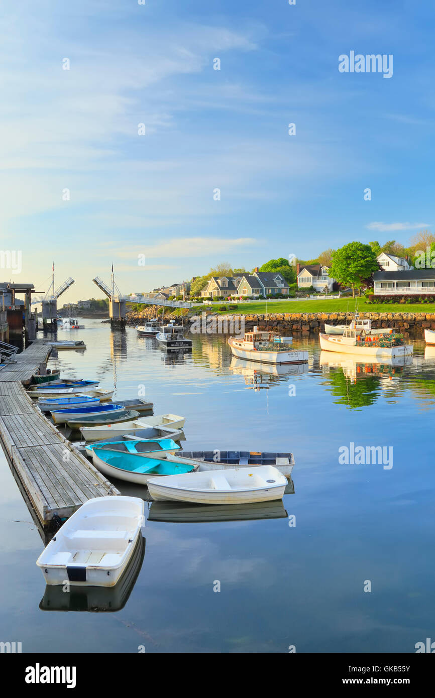 Perkins Cove, Ogunquit, Maine, USA Banque D'Images