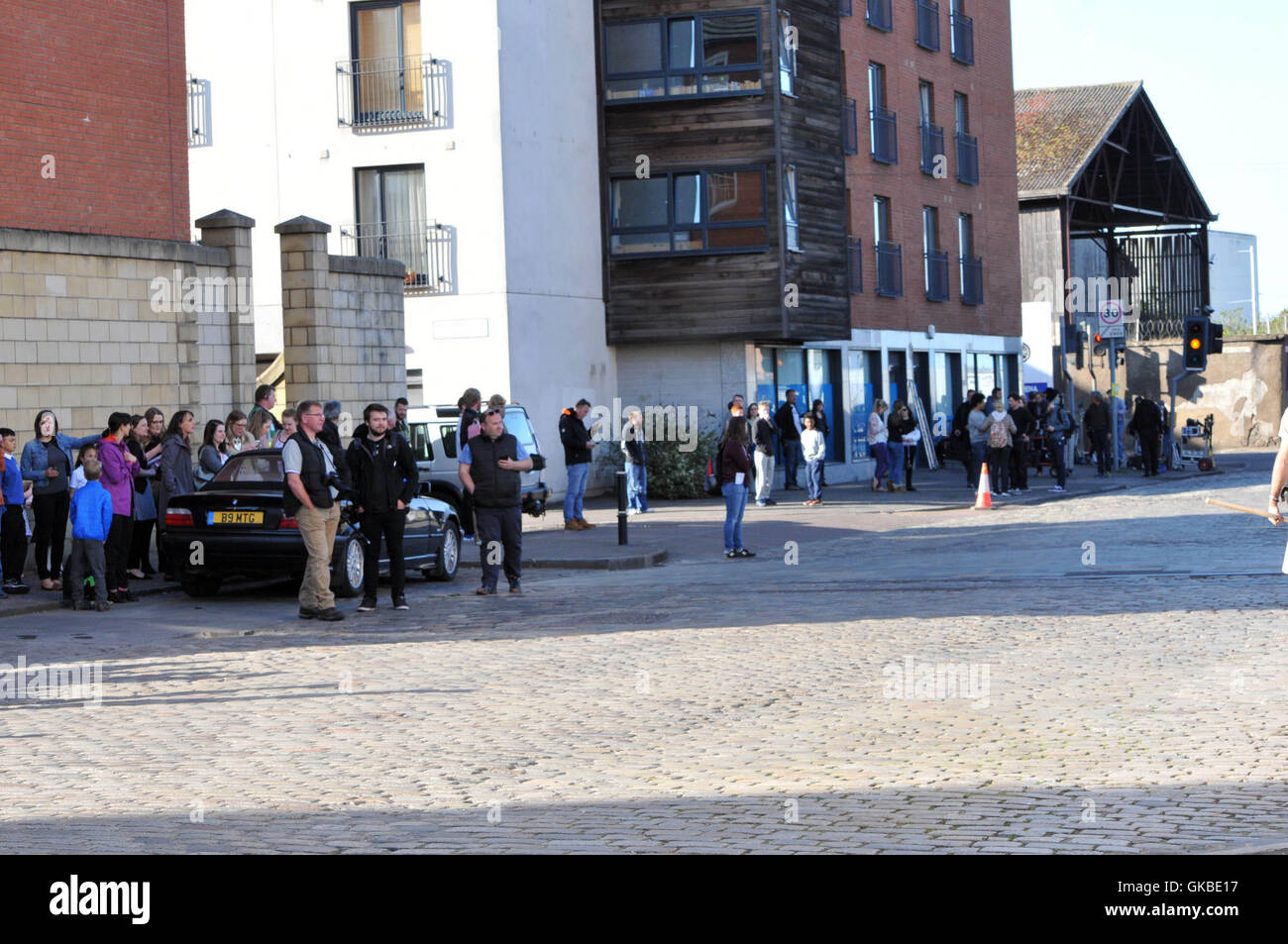 Trainspotting 2 tournage à Édimbourg comprend : Atmosphère Où : Ecosse, Royaume-Uni Quand : 15 mai 2016 Banque D'Images