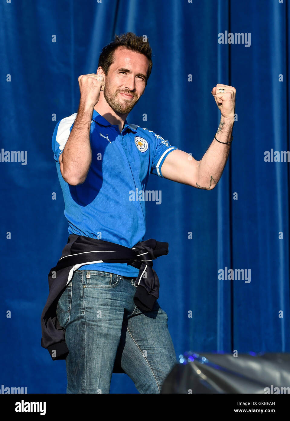 Christian fuchs leicester city fc Banque de photographies et d'images à  haute résolution - Alamy