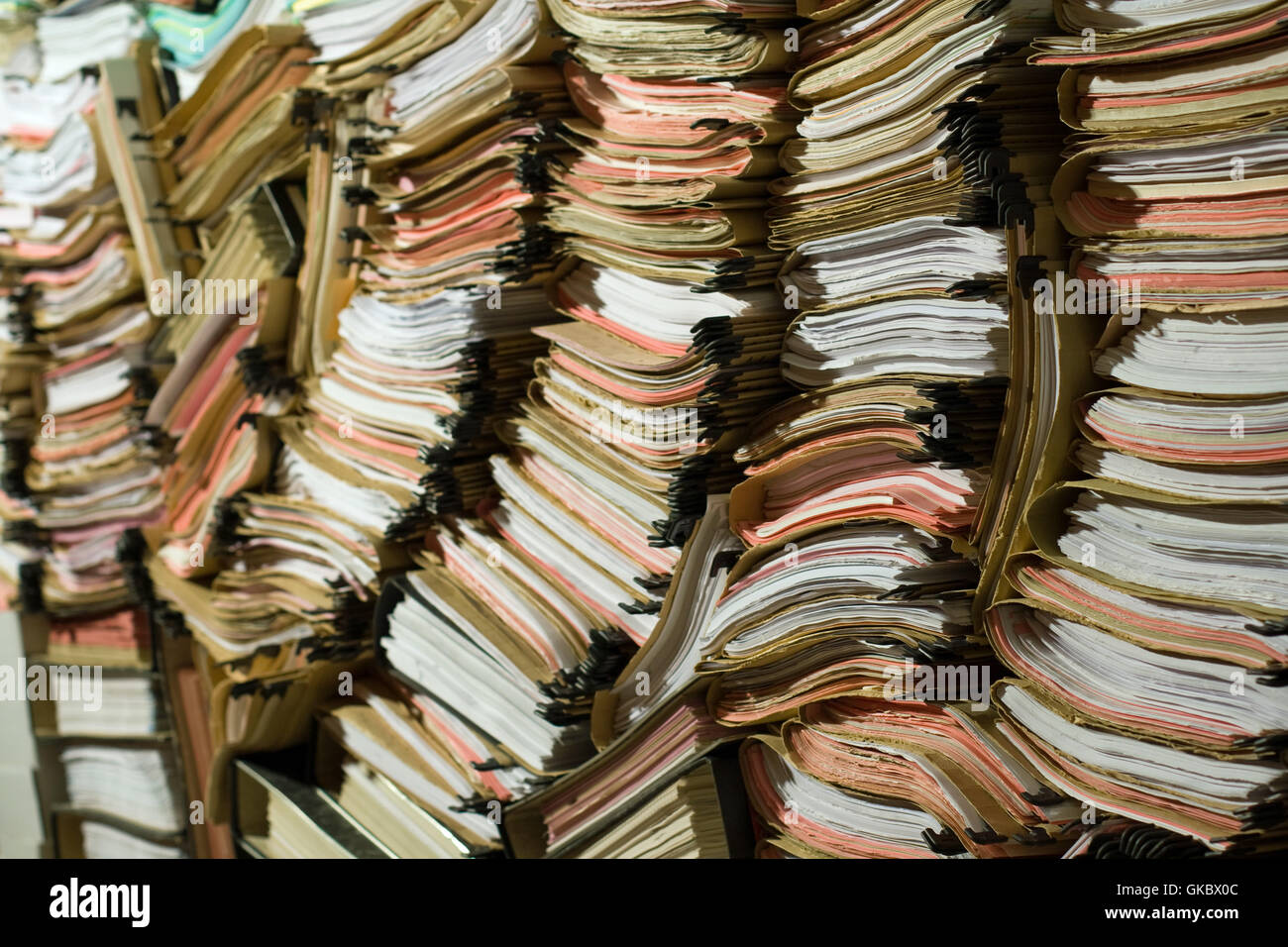 pile de papier Photo Stock Alamy
