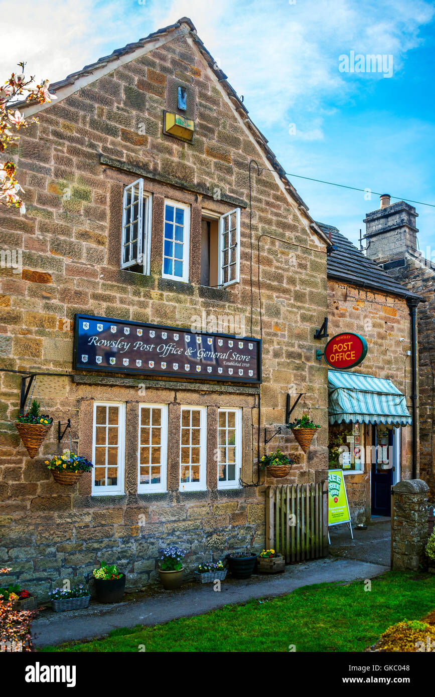 Rowsley Bureau de poste et magasin général, Rowsley, Derbyshire Banque D'Images
