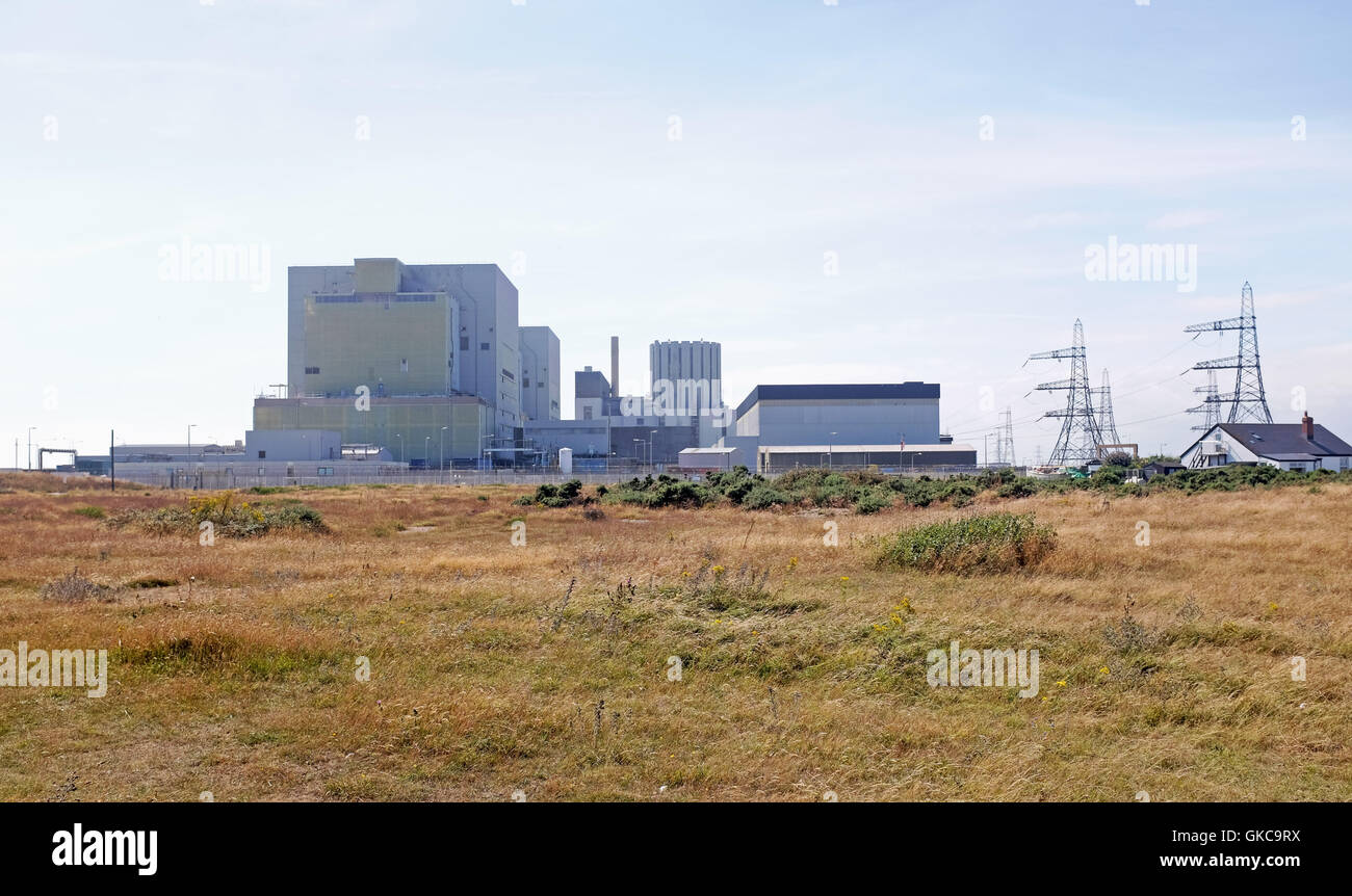 Power Station dormeur dans le Kent UK Banque D'Images