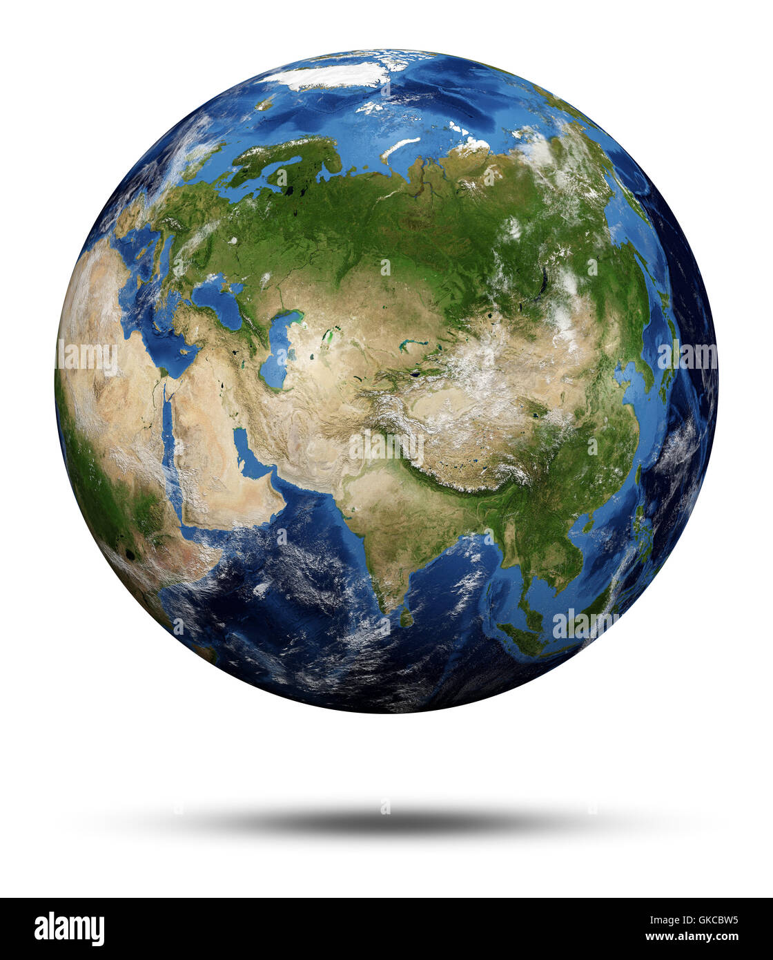 Simple isolée bleu Banque D'Images