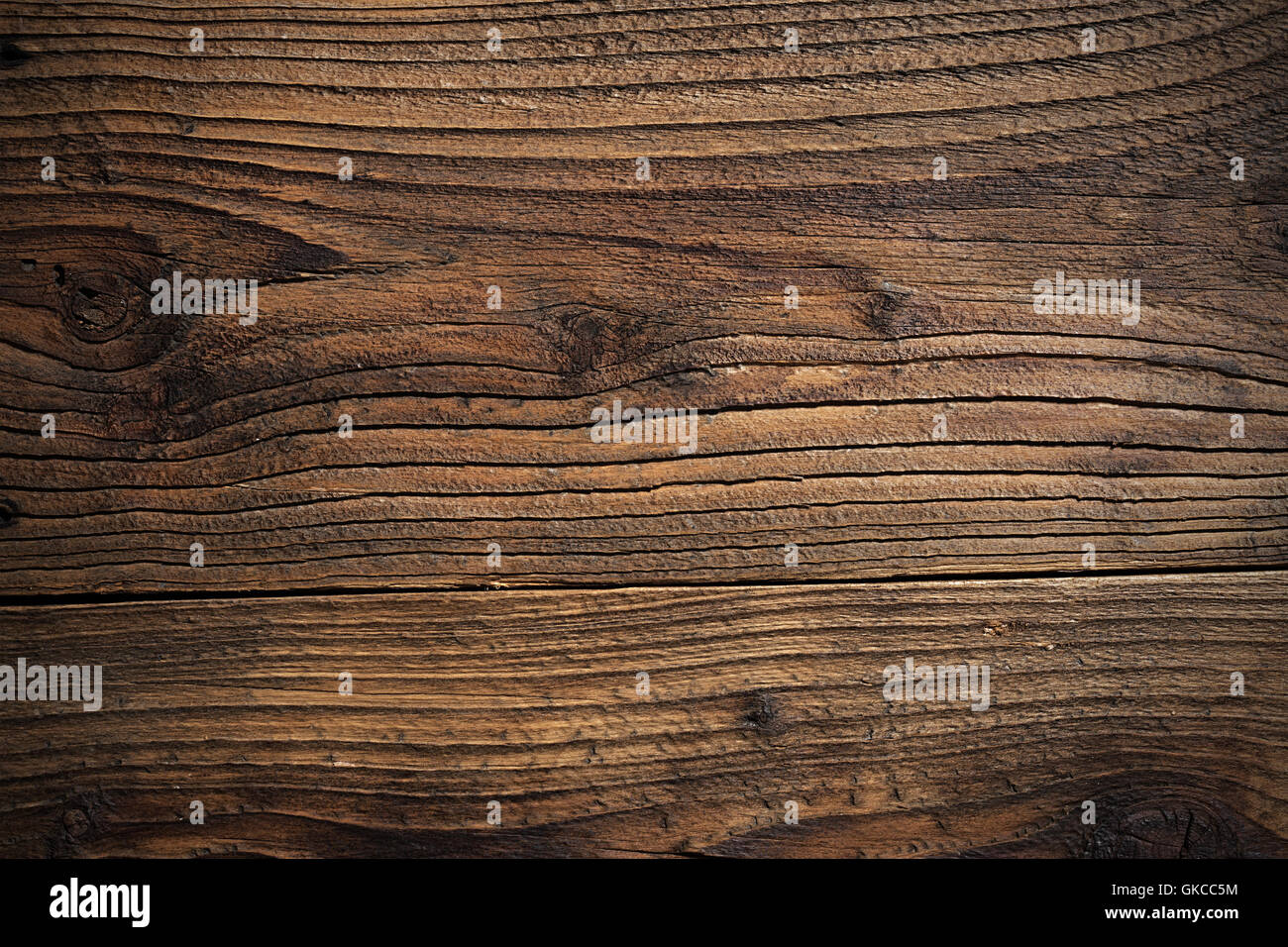 Bois antique brown Banque D'Images