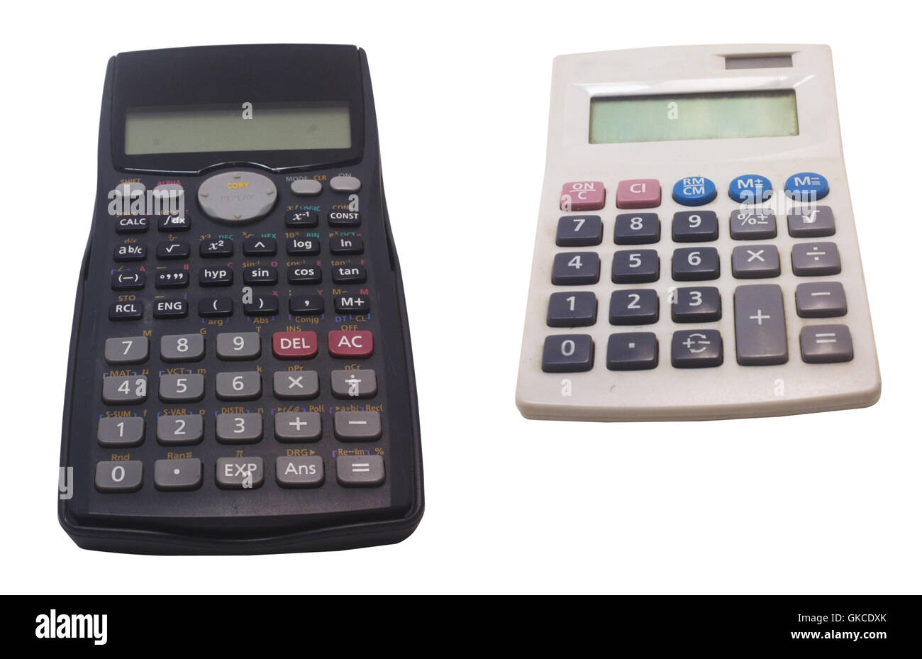 calculatrices Banque D'Images
