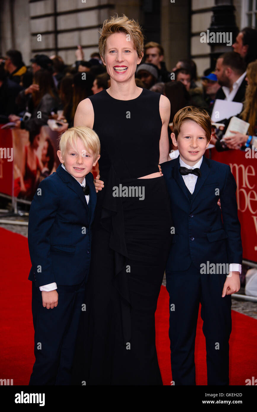 Avant de m' Premiere Royaume-uni - Arrivées comprend : Thea Sharrock Où : London, Royaume-Uni Quand : 25 mai 2016 Banque D'Images