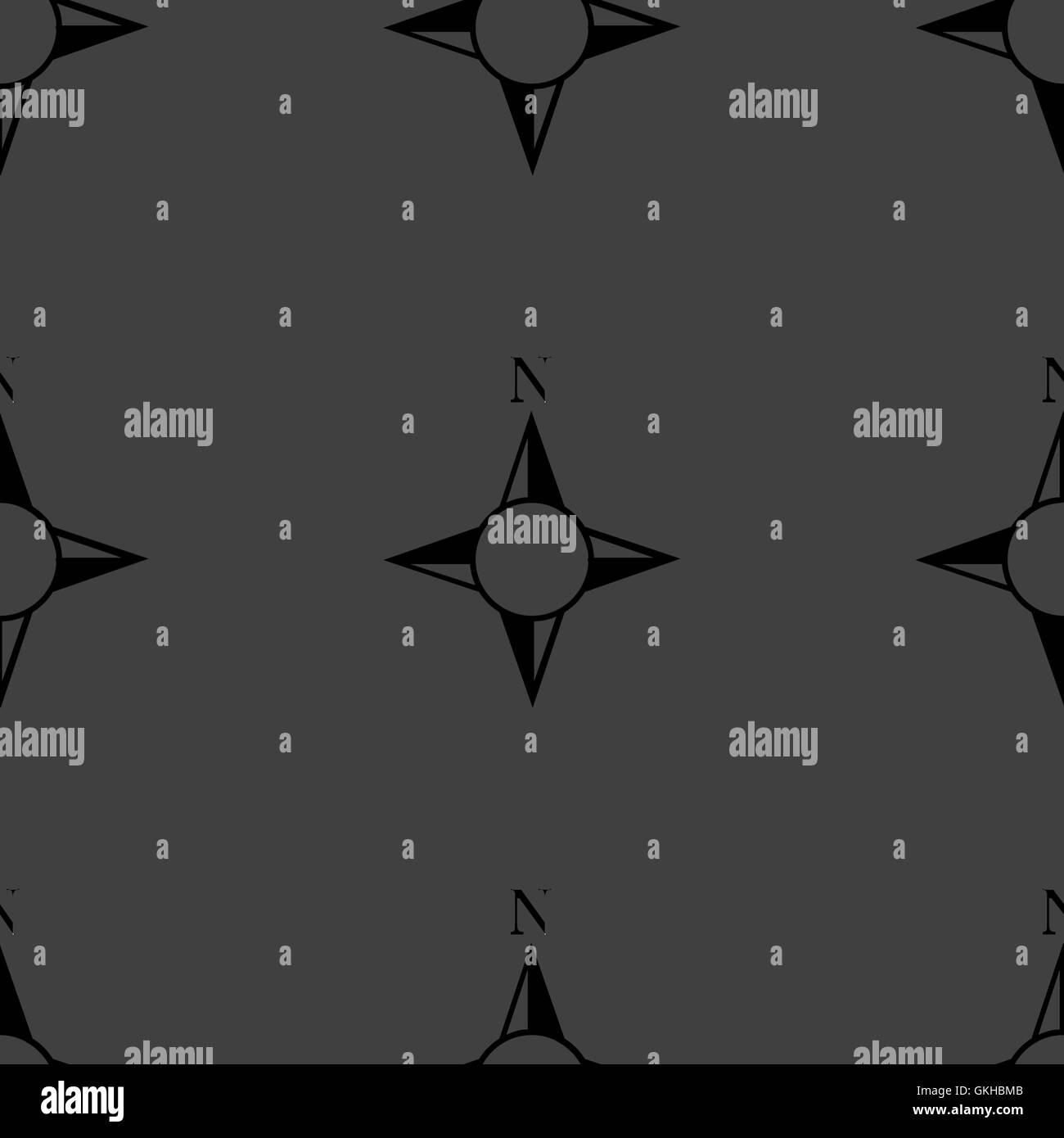 Bout du Monde, boussole icône web design plat. Modèle gris transparent. Illustration de Vecteur