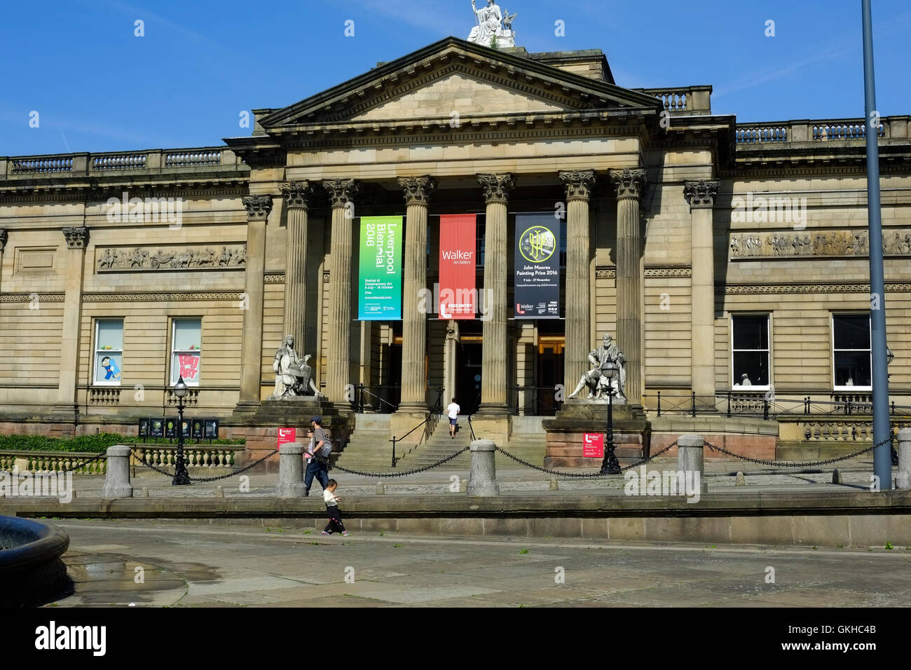 La Walker Art Gallery, Liverpool Banque D'Images