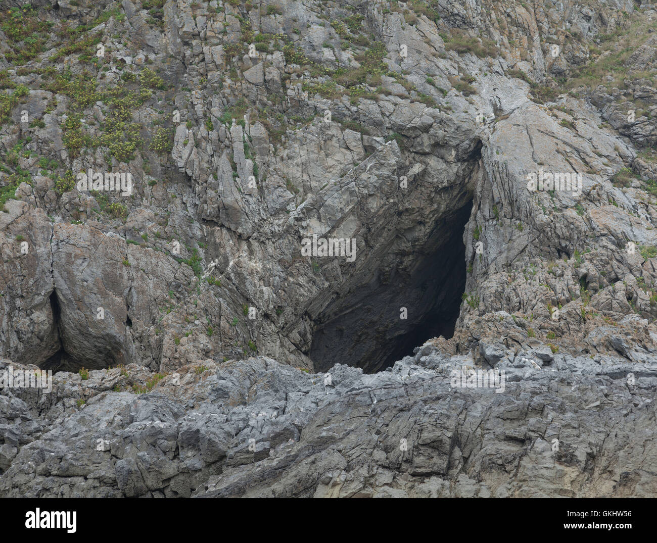 Grotte de Paviland Galles du Sud Banque D'Images