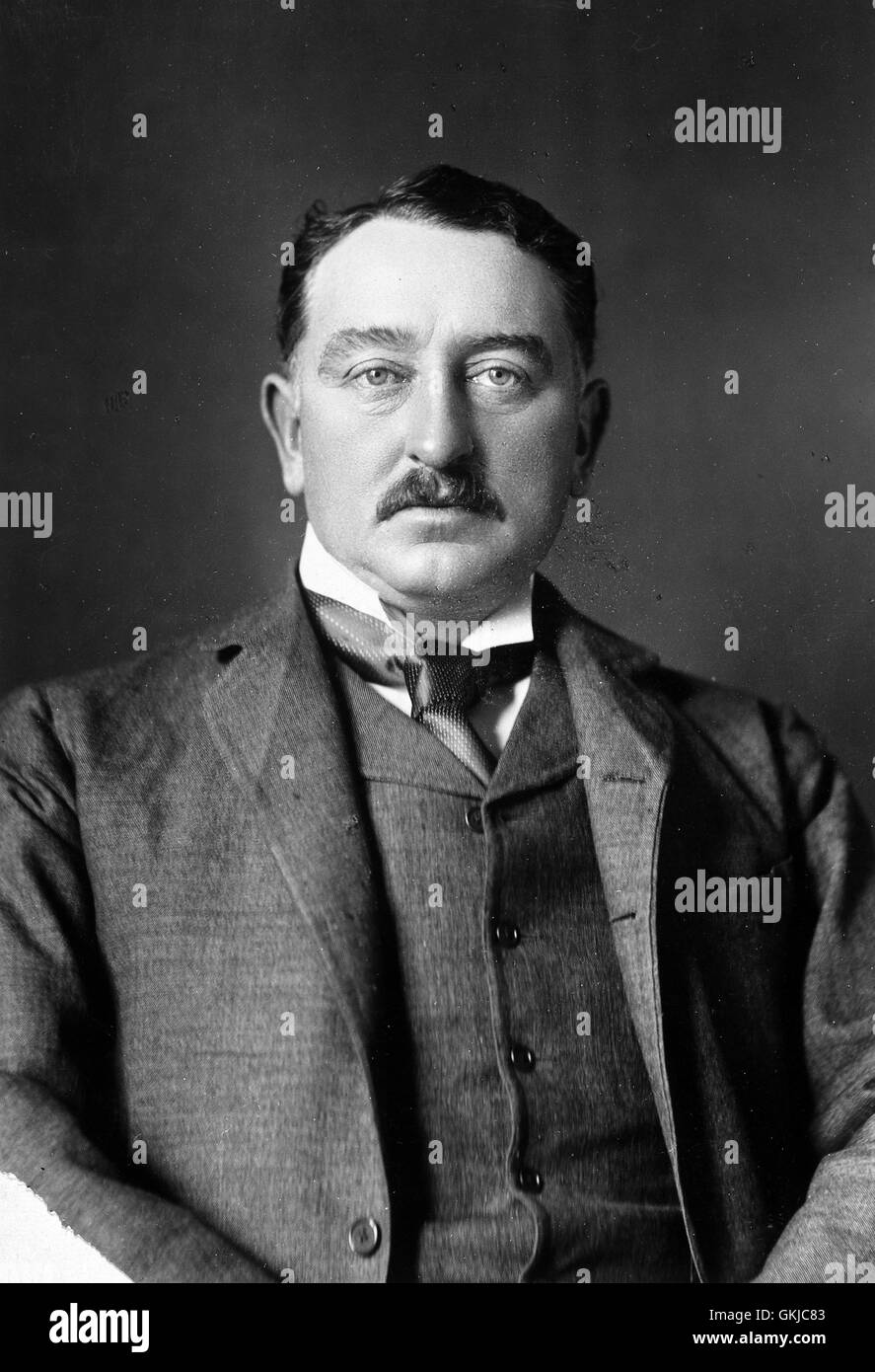 CECIL Rhodes (1853- 1902) Homme politique et entrepreneur britannique en Afrique du Sud, ici de 1900 Banque D'Images