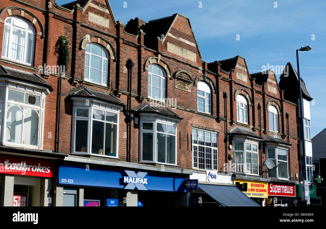 Erdington high street Banque de photographies et d’images à haute