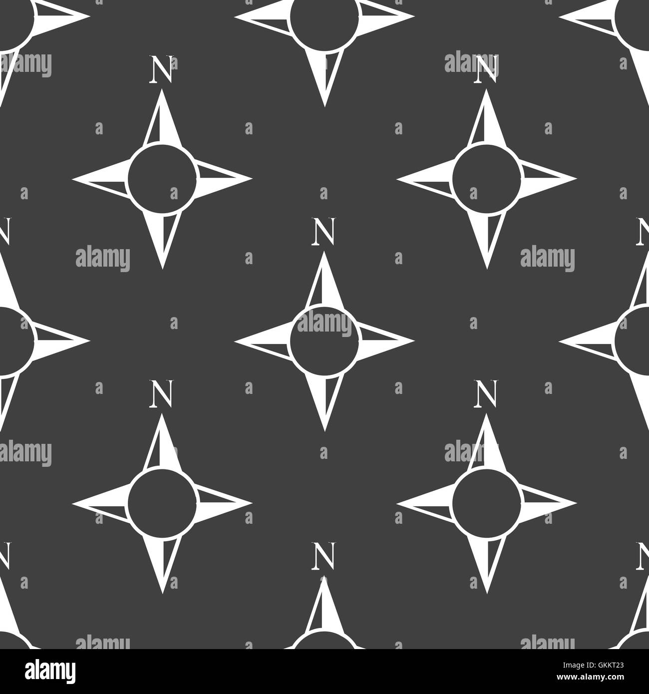 Bout du Monde, boussole icône web design plat. Modèle gris transparent. Illustration de Vecteur