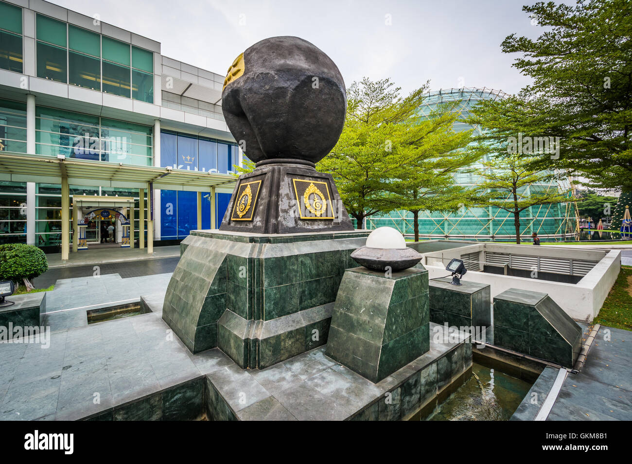 Monument au King Power Complex à Bangkok, Thaïlande. Banque D'Images