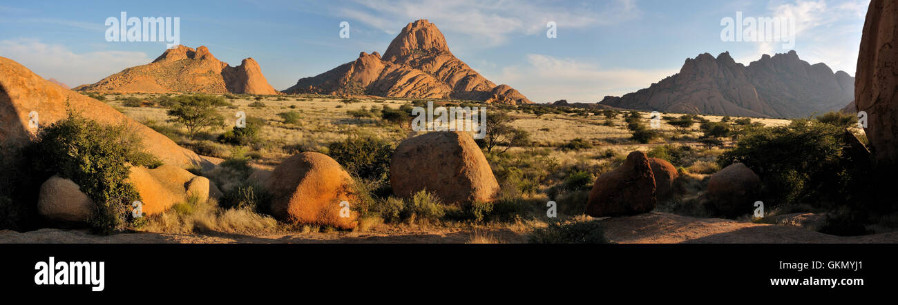 Spitzkoppe panorama Banque D'Images