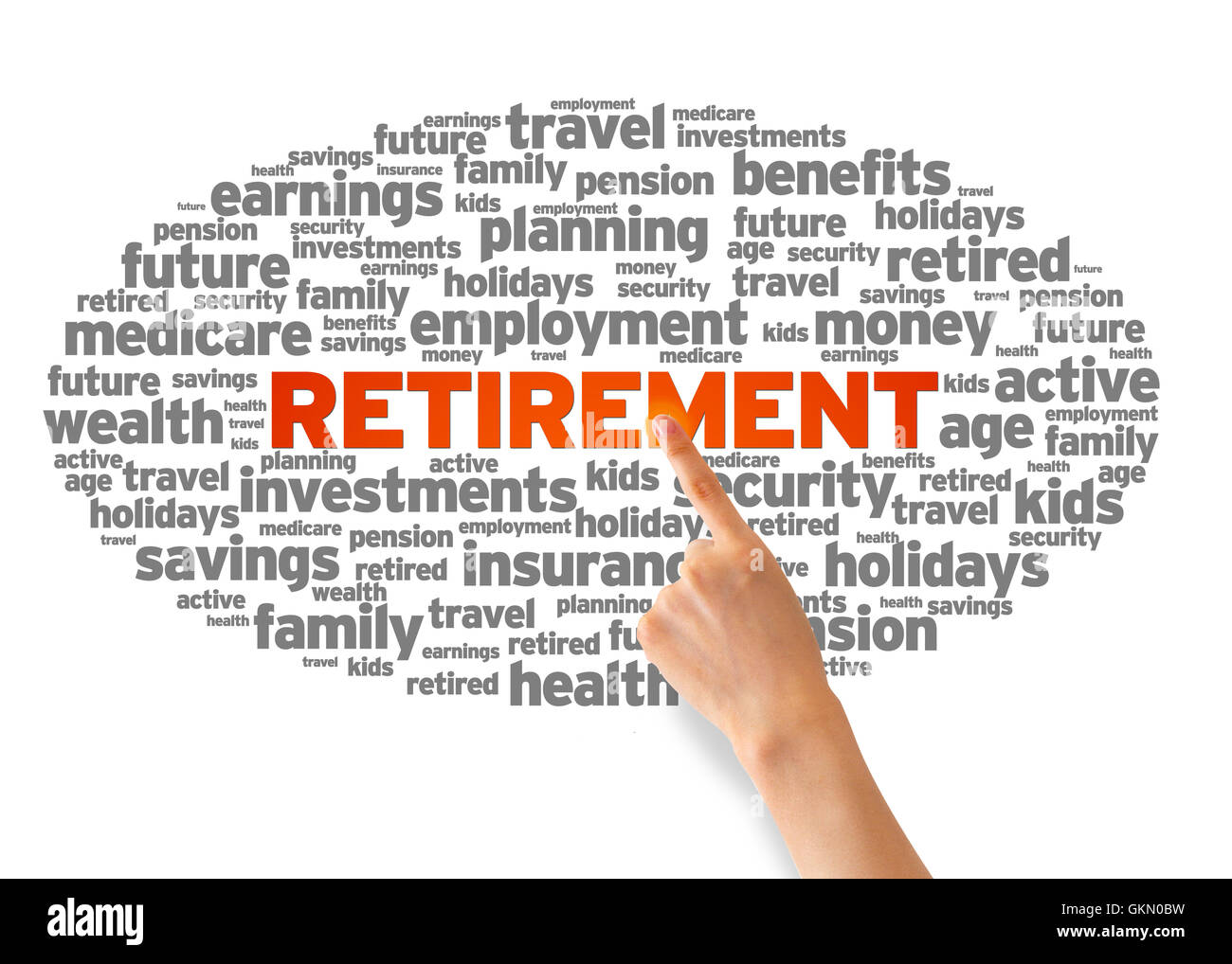 Retraite Banque D'Images