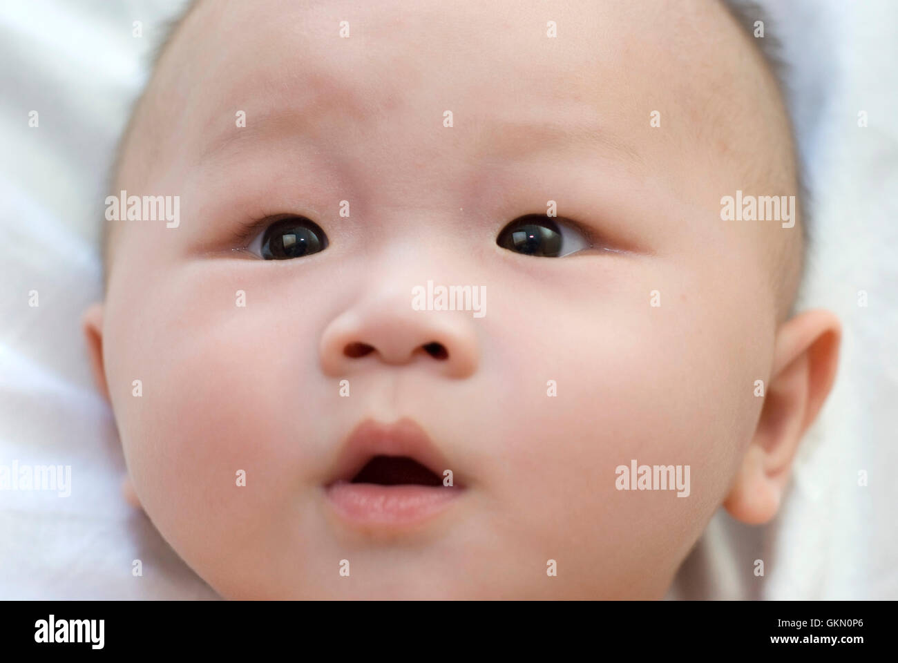 Choque A Bebe Asiatique Photo Stock Alamy